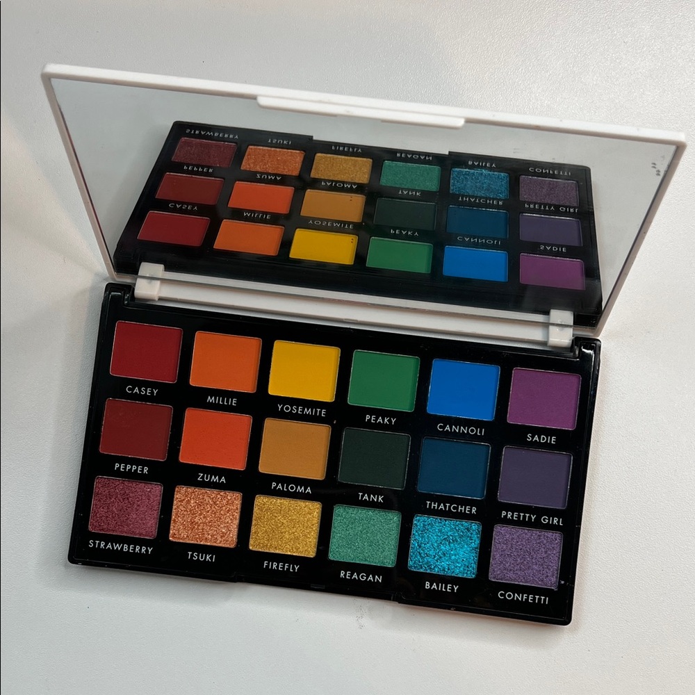 Elf x JKissa rainbow eyeshadow palette